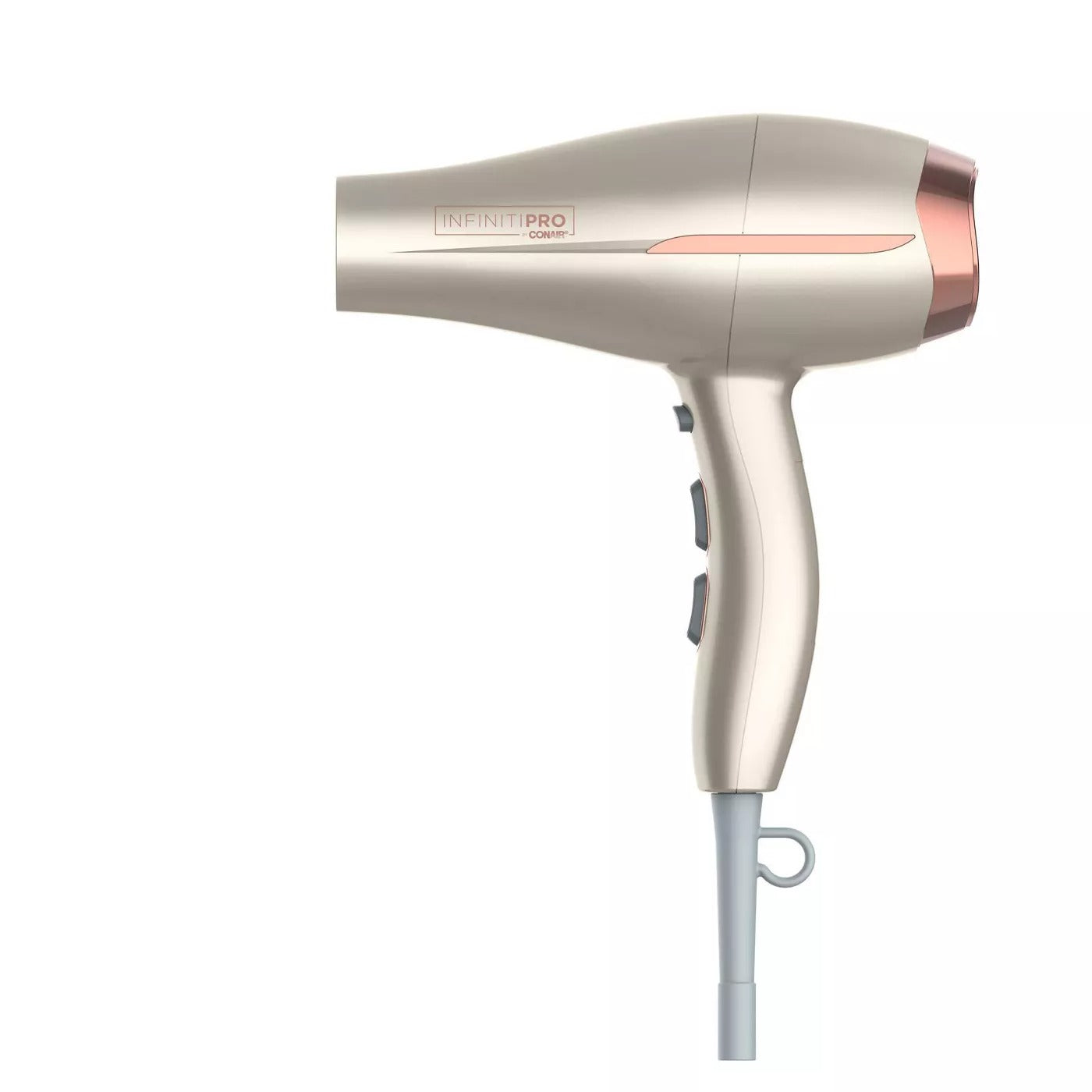 Secadora antifrizz InfinitiPro 750-N de Conair, color oro rosa