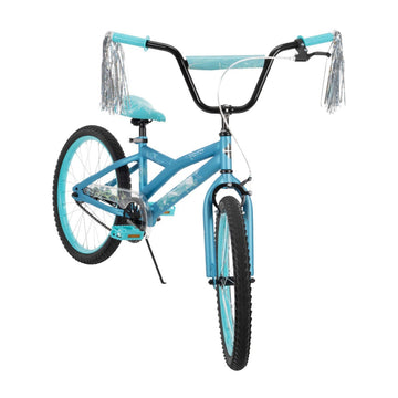 Huffy 20" Glitzy Kids Bike with Adjustable rails - Blue - Curacao