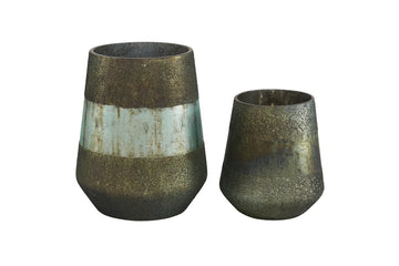 Glass Candle Holder