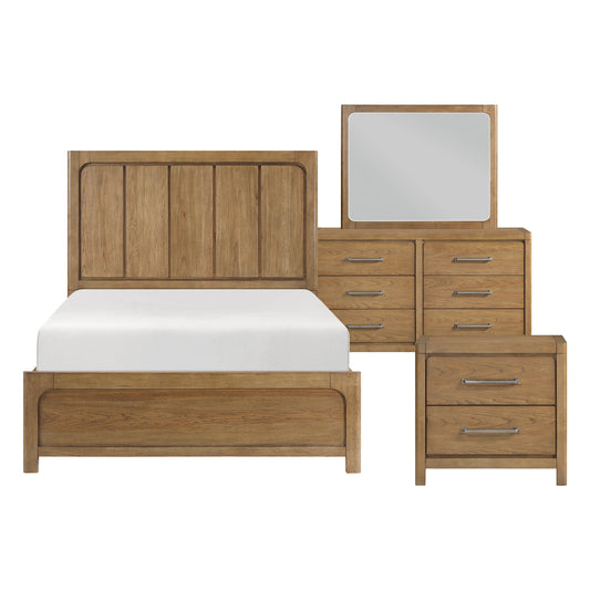 Hudson Storage Bedroom Set (4-Piece) by Homelegance - Brown