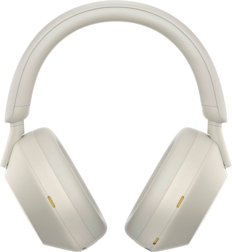 Sony WH1000XM5-S Wireless Over-the-Ear Noise-Cancelling Headphones - Silver