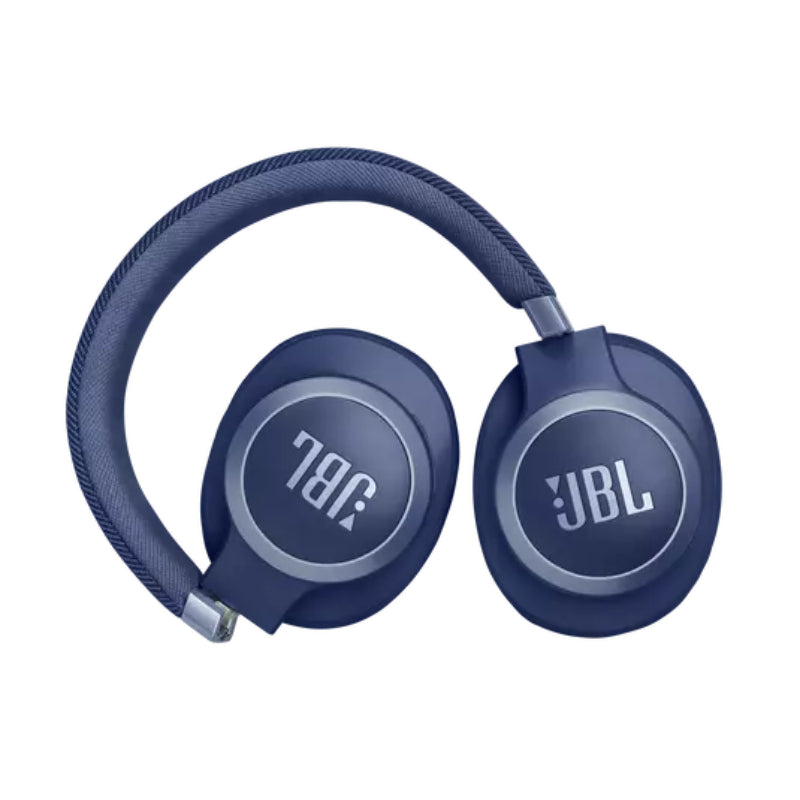 JBL Live 770NC Wireless Over-The-Ear Headphones with True Adaptive Noise Cancelling - Blue