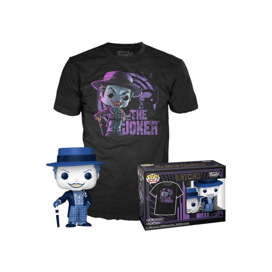 Funko Pop! DC Batman Joker Figure and Tee Set