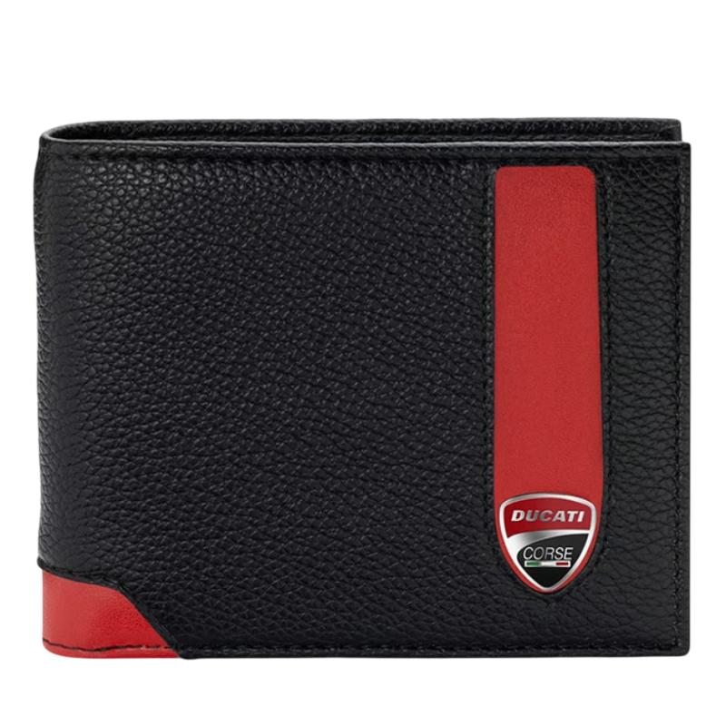 Ducati Corse Nico Medium Wallet - Black