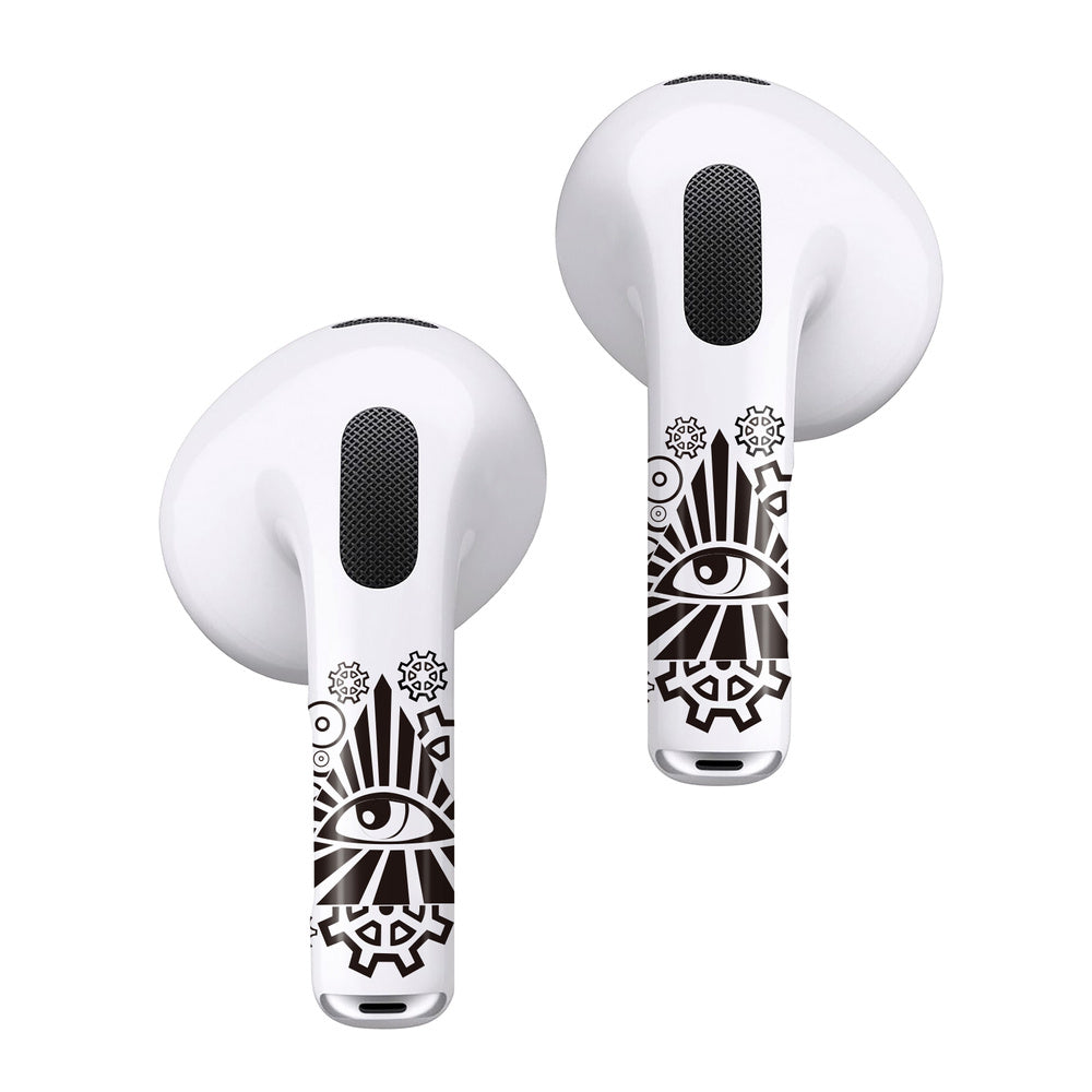 Funda ROCKMAX AirPods (3.ª generación), diseño de ojo malvado