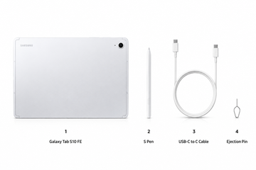 Samsung 10.9" Galaxy Tab S10 FE - 128GB, Wi-Fi with S-Pen - Silver
