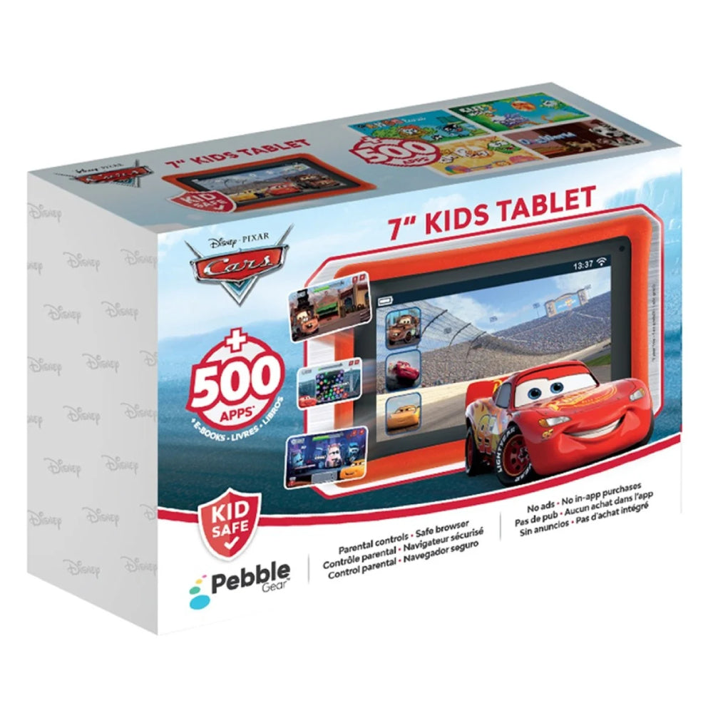Tableta infantil Pebble Gear Cars de 7"