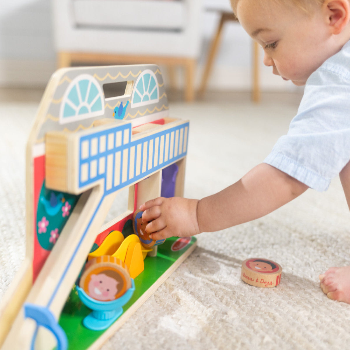 Melissa & Doug GO Tots Schoolyard Tumble Playset