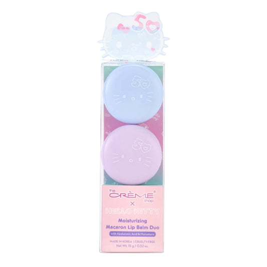 The CrÃƒÂ¨me Shop x Hello Kitty Plumping Macaron Lip Balm Duo