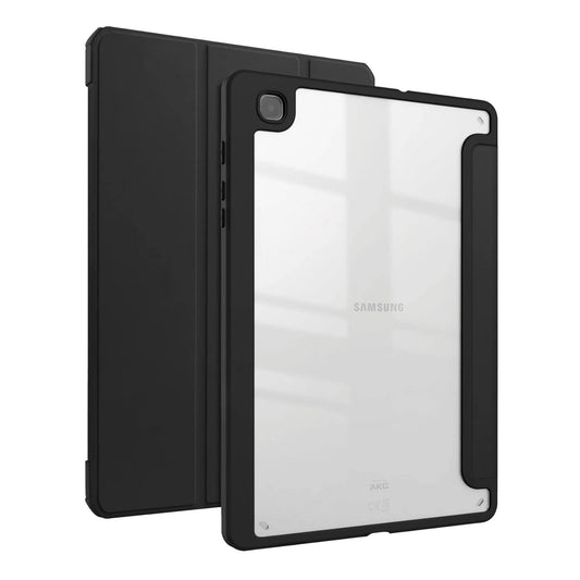 Funda híbrida delgada para Samsung Galaxy Tab A7 Lite 8.7 pulgadas 2021 con cubierta trasera transparente