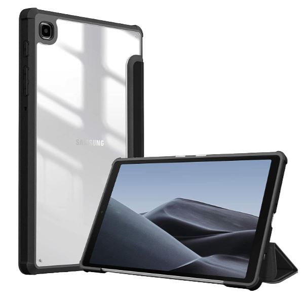 Funda híbrida delgada para Samsung Galaxy Tab A7 Lite 8.7 pulgadas 2021 con cubierta trasera transparente