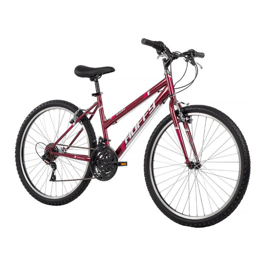 Bicicleta de montaña Huffy Granite de 26" con palanca de cambios para el pulgar, color rojo