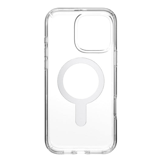 Speck Refresh Presidio Perfect Clear MagSafe Case with Clicklock for Apple iPhone 16 Pro Max -  Clear/Silver