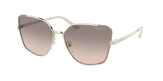 Prada Pale Gold/Matte Pink Metal Sunglasses