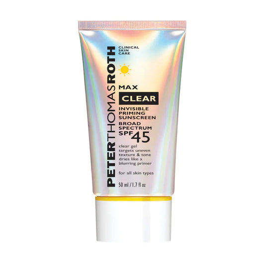 Peter Thomas Roth Max Clear Invisible Priming Broad Spectrum SPF 45 1.7 oz Sunscreen Lotion