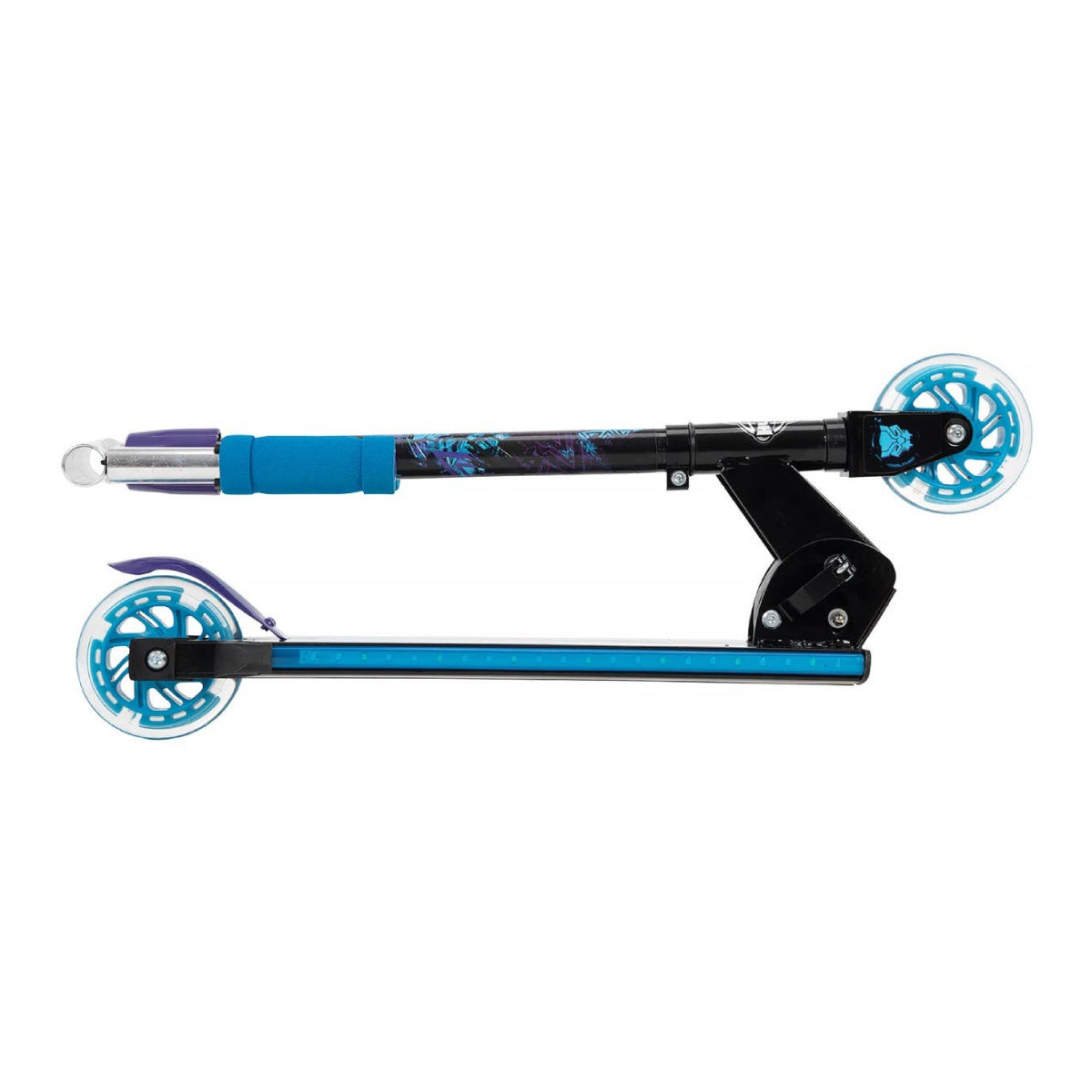 Huffy Marvel Black Panther Electro-Light Inline Scooter - Black/Blue
