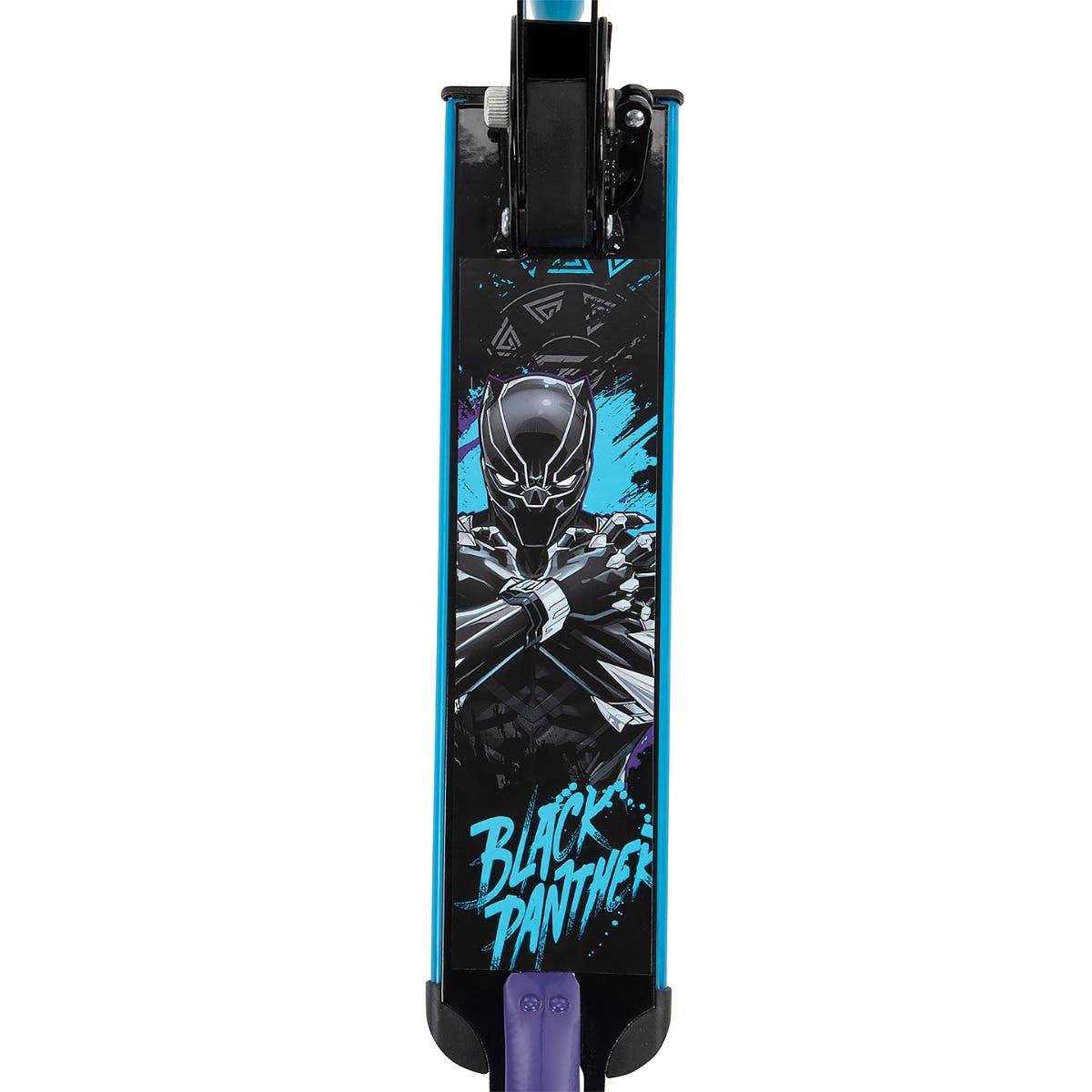 Huffy Marvel Black Panther Electro-Light Inline Scooter - Black/Blue