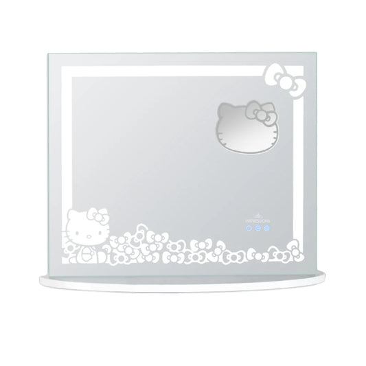 Impressions Vanity Hello Kitty RGB Plus "Bows" Vanity Mirror - White