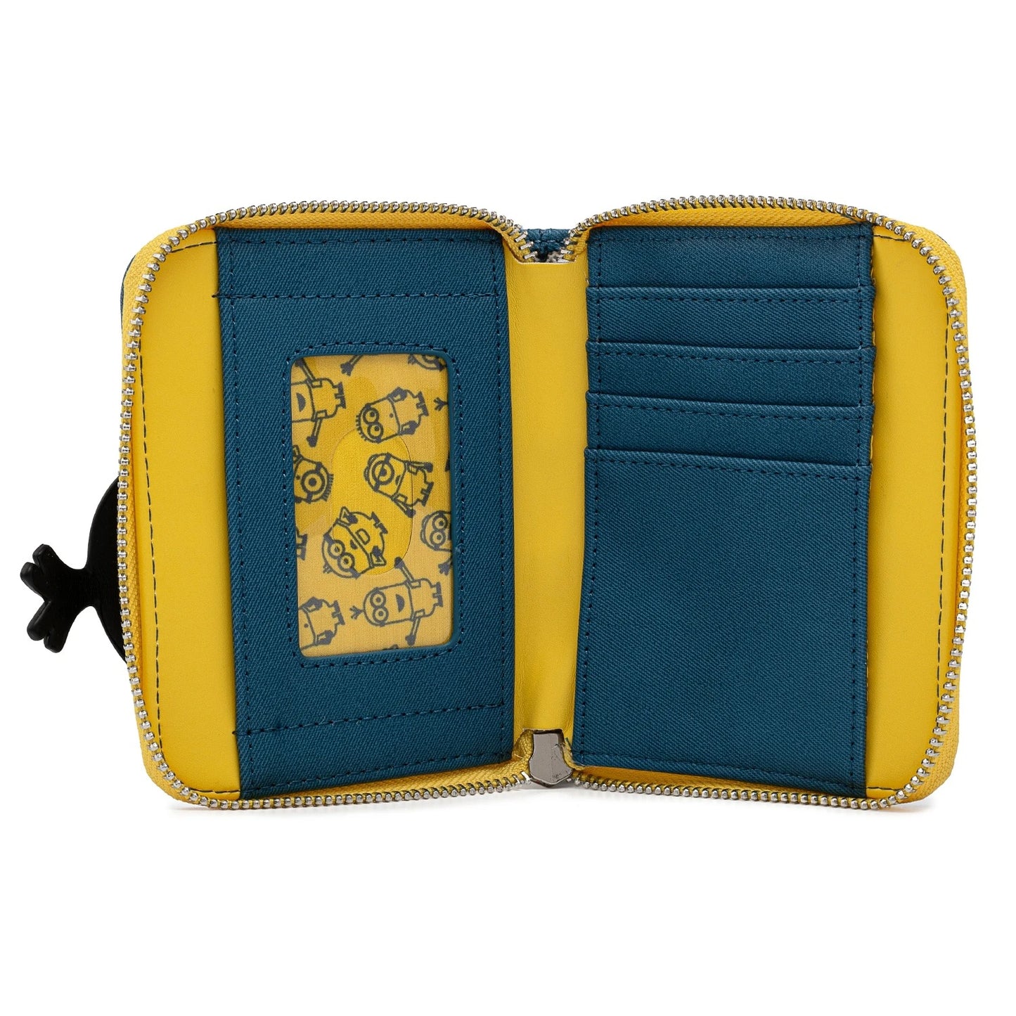 Loungefly Minions Triple Minion Bello Zip Around Wallet