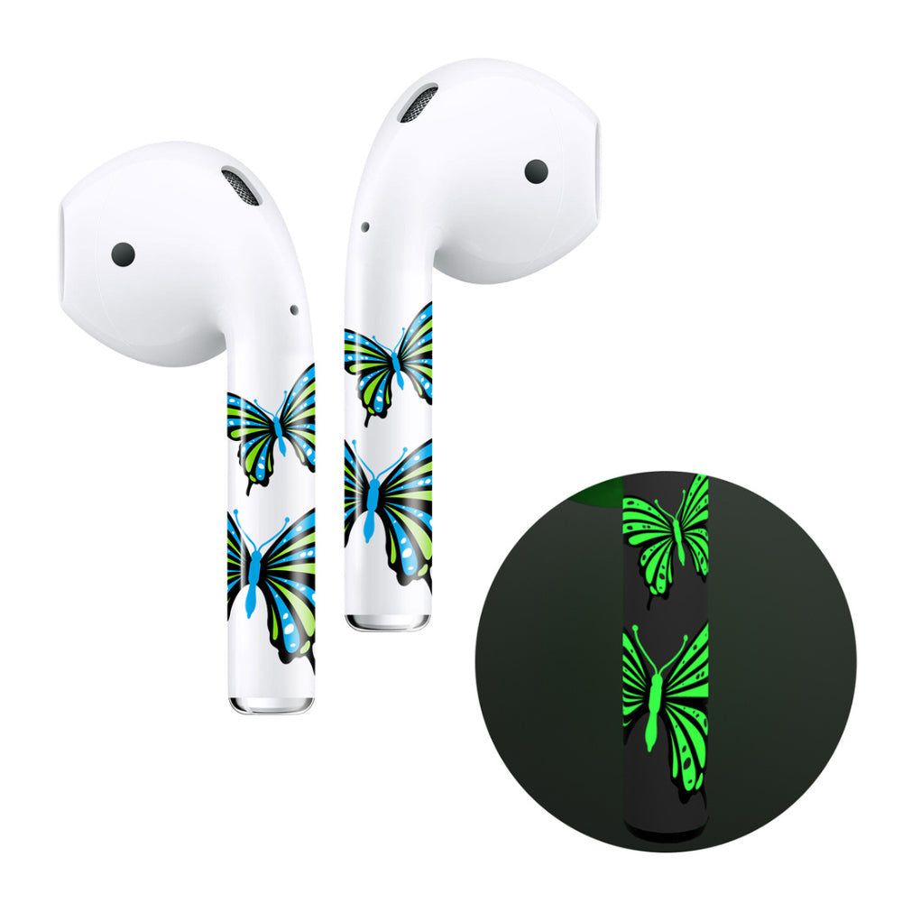 Funda ROCKMAX AirPods (2.ª generación), diseño de mariposa luminosa