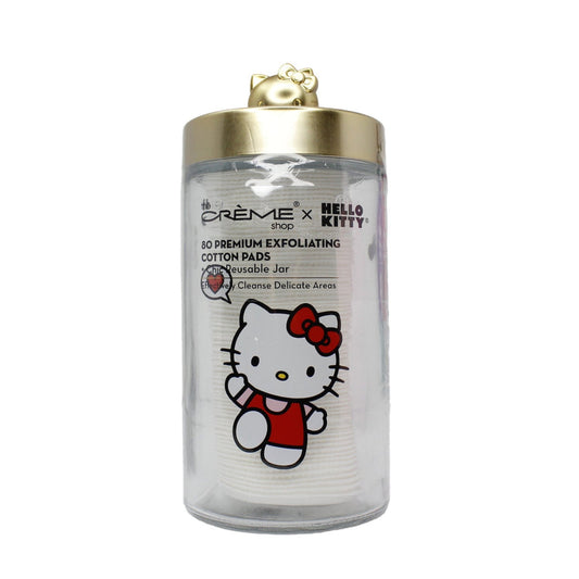 Hello Kitty Chic Large Jar with Premium Cotton Pads