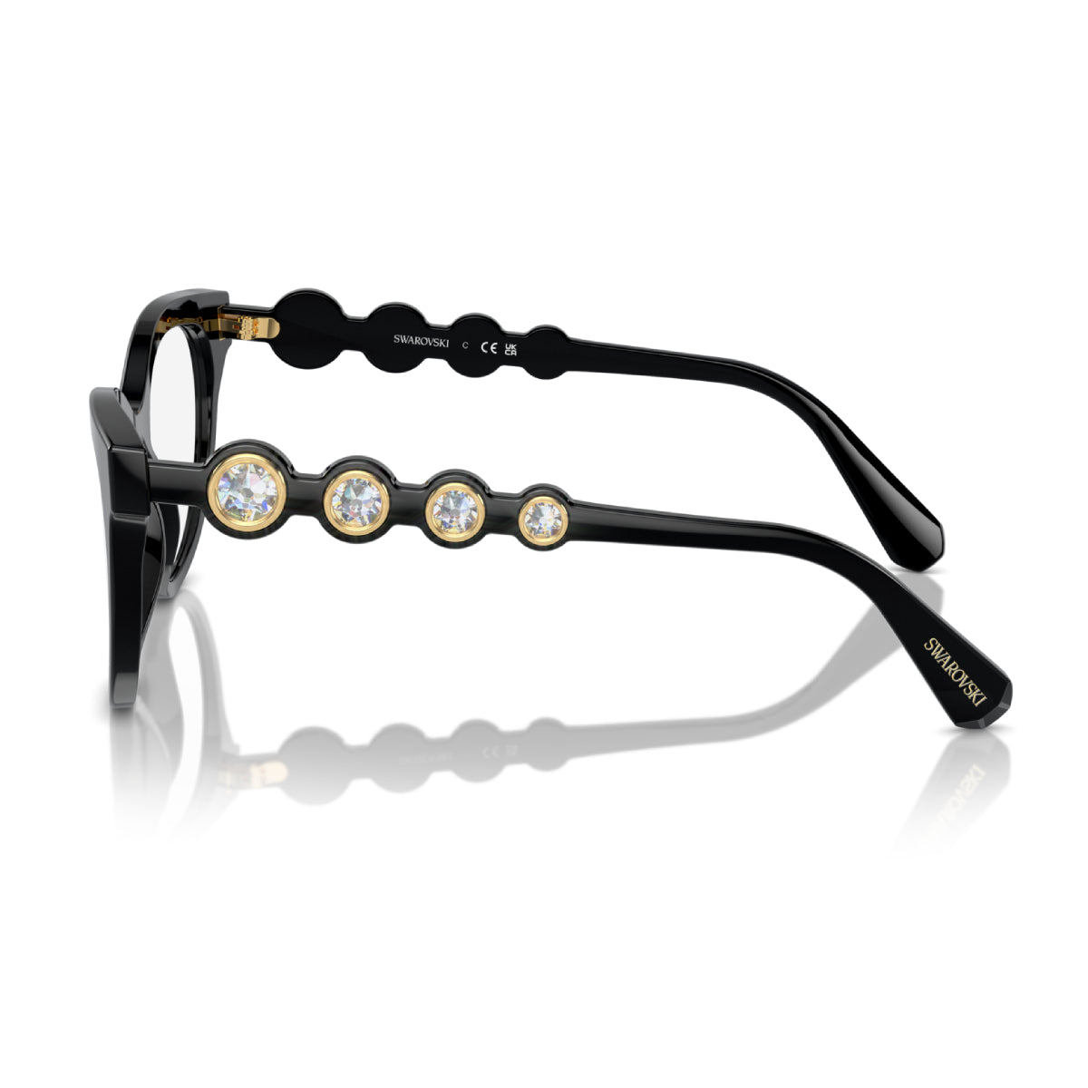 Swarovski SK2025541001 Women's Round Eyeglasses