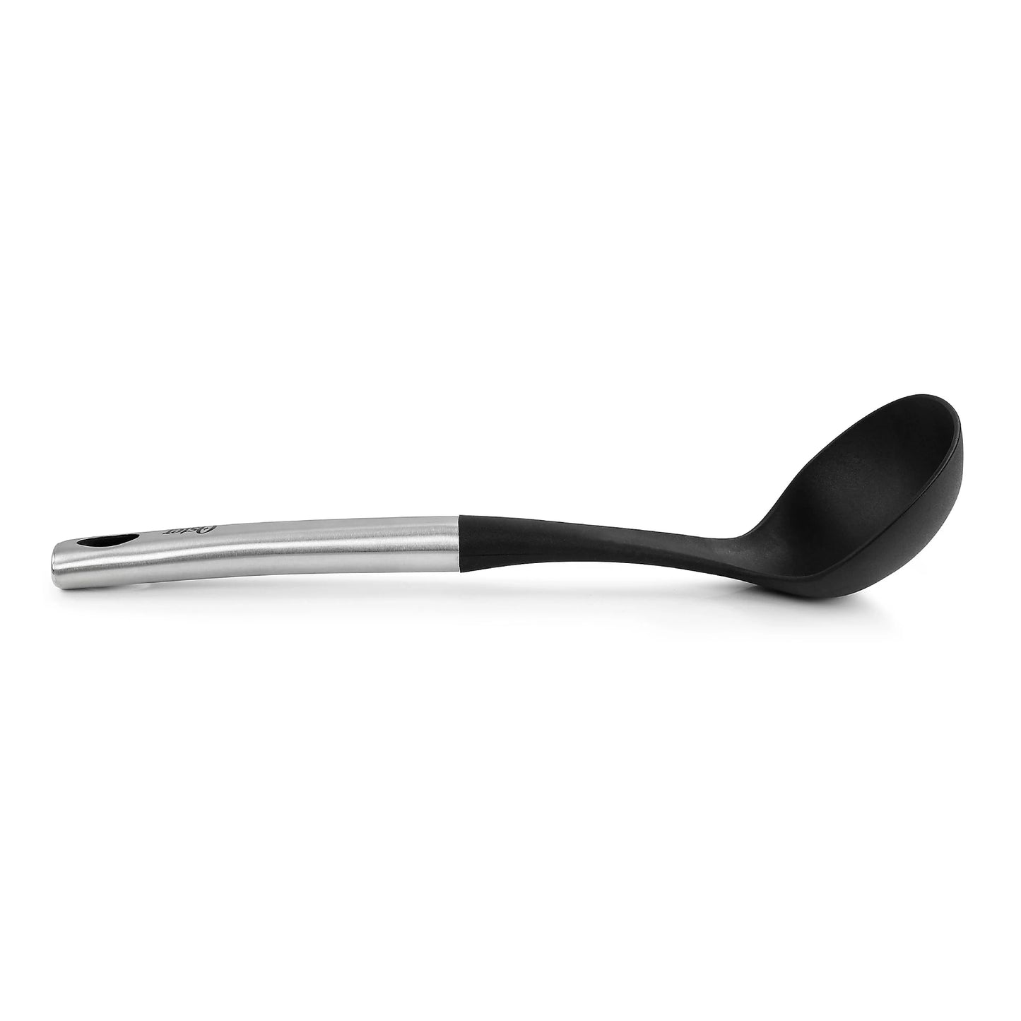 Oster Baldwyn Nylon Ladle with Stainless Steel Handle - Black