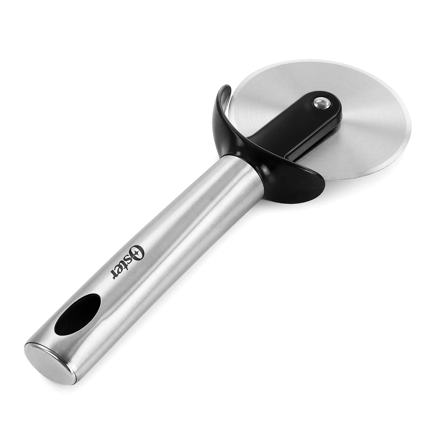 Oster Baldwyn Stainless Steel Pizza Cutter - Black/Silver