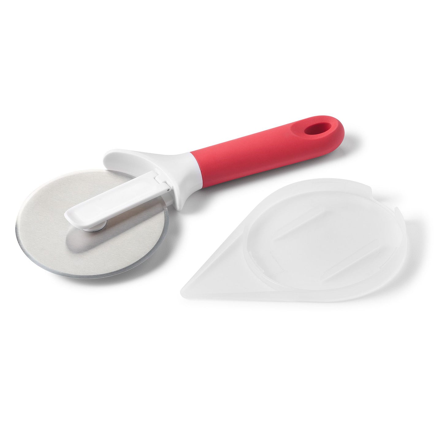 Starfrit 2-in-1 Pizza Wheel and Server - Red/White