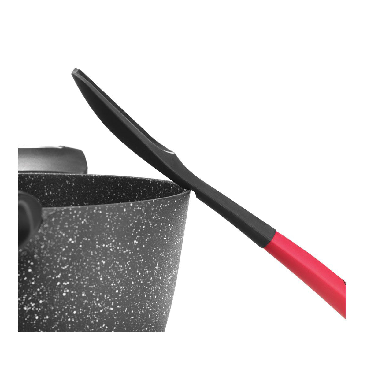 Starfrit 3-in-1 Silicone Spatula - Red/Black