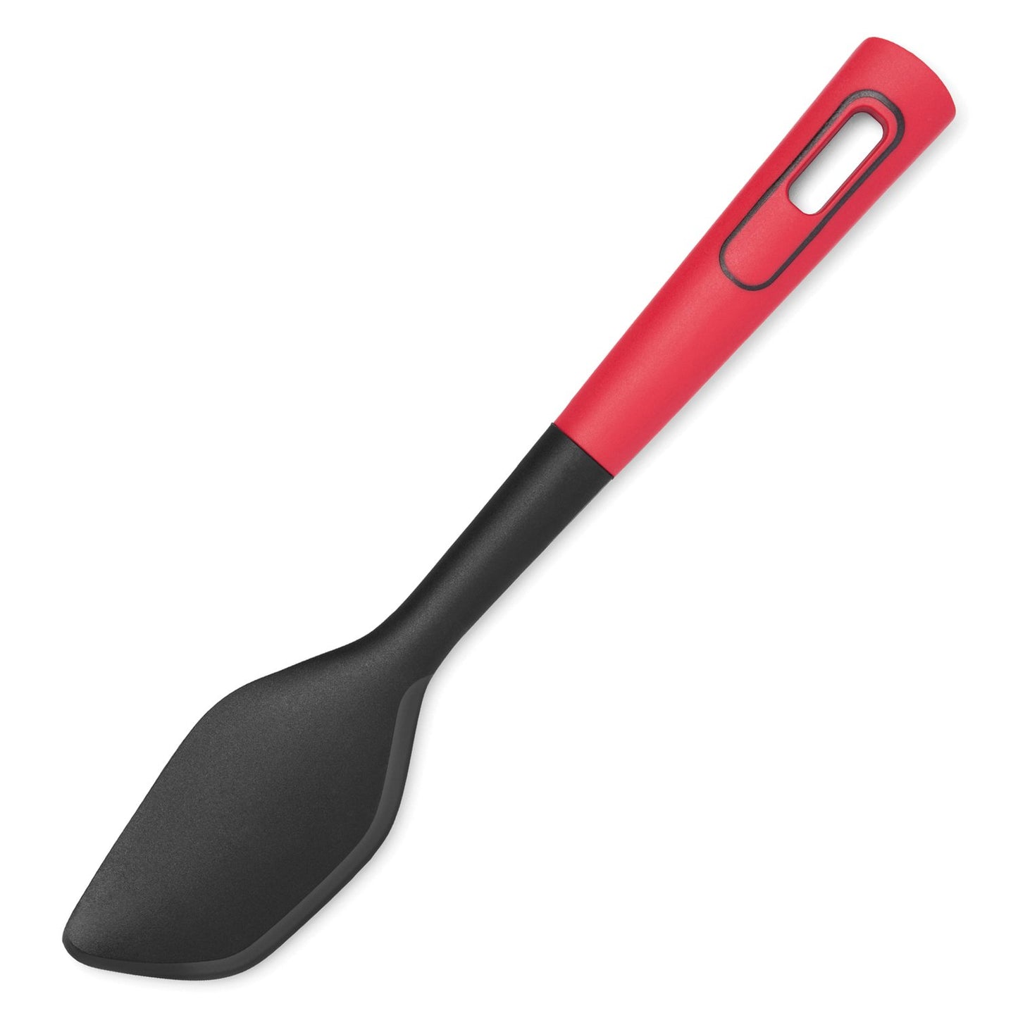 Starfrit Silicone Angled Spatula - Red/Black