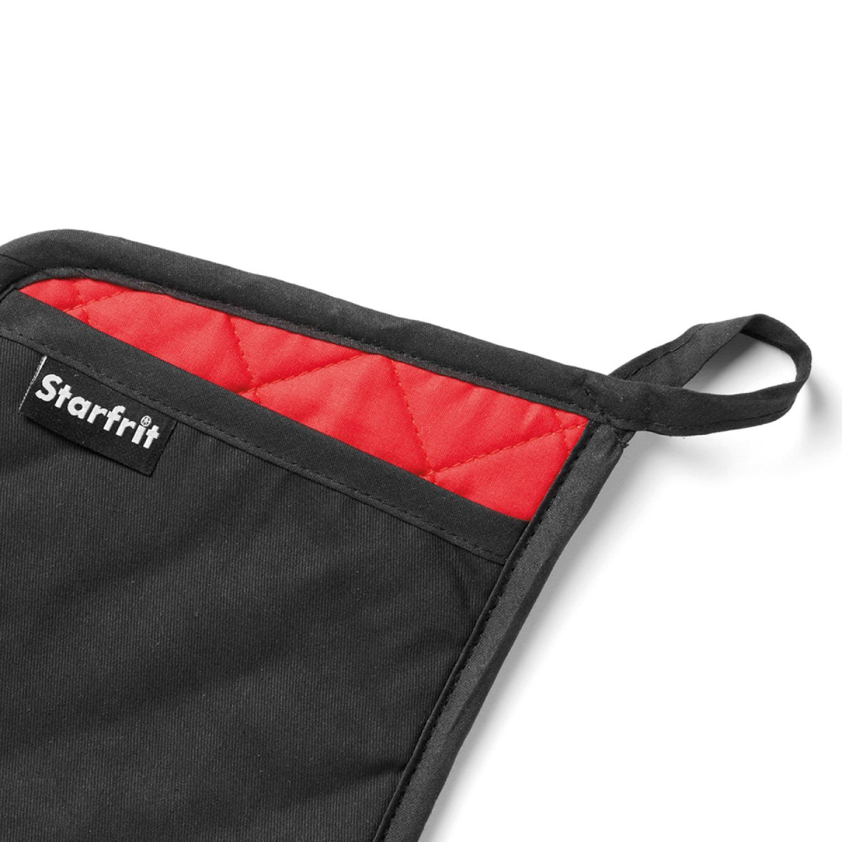 Starfrit Neoprene Pot Holder and Trivet - Red/Black