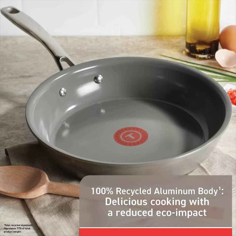 T-fal C4700764 Excellence 12" Non-Stick Frypan - Gray