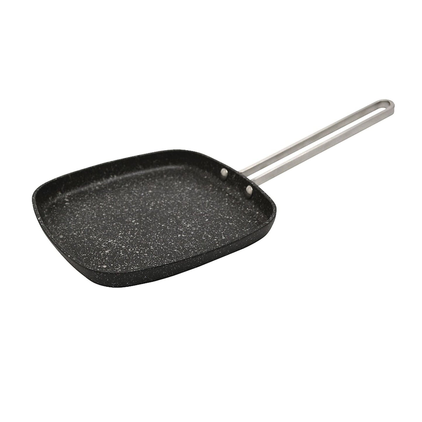 Starfrit The Rock 6.5" Aluminum Griddle Pan with Stainless Steel Wire Handle - Black