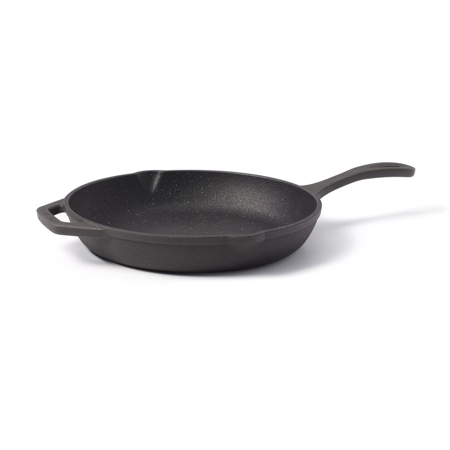 Starfrit The Rock 12" Cast Iron Non-Stick Skillet - Black