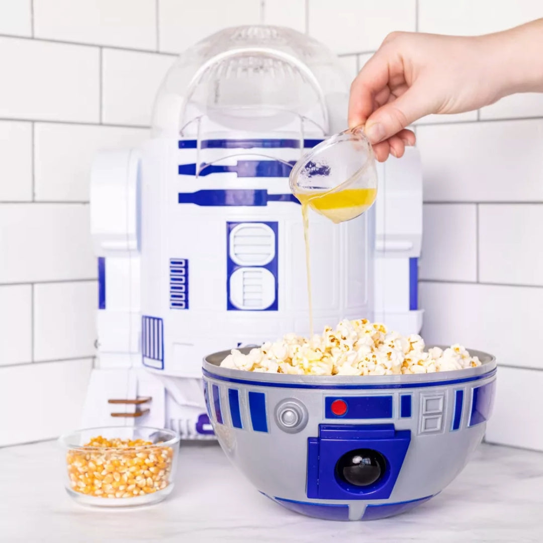 Máquina para hacer palomitas de maíz Star Wars POP/SRW/R2D2 - Azul/blanco