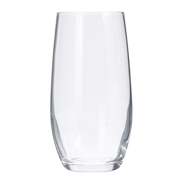 Koopman 12 oz Glass Tumbler Set of 4 - Clear