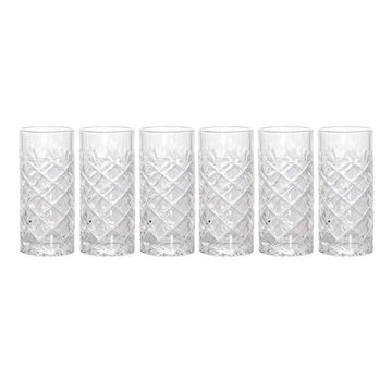 Juego de 6 vasos para tragos largos Koopman de 8,45 oz