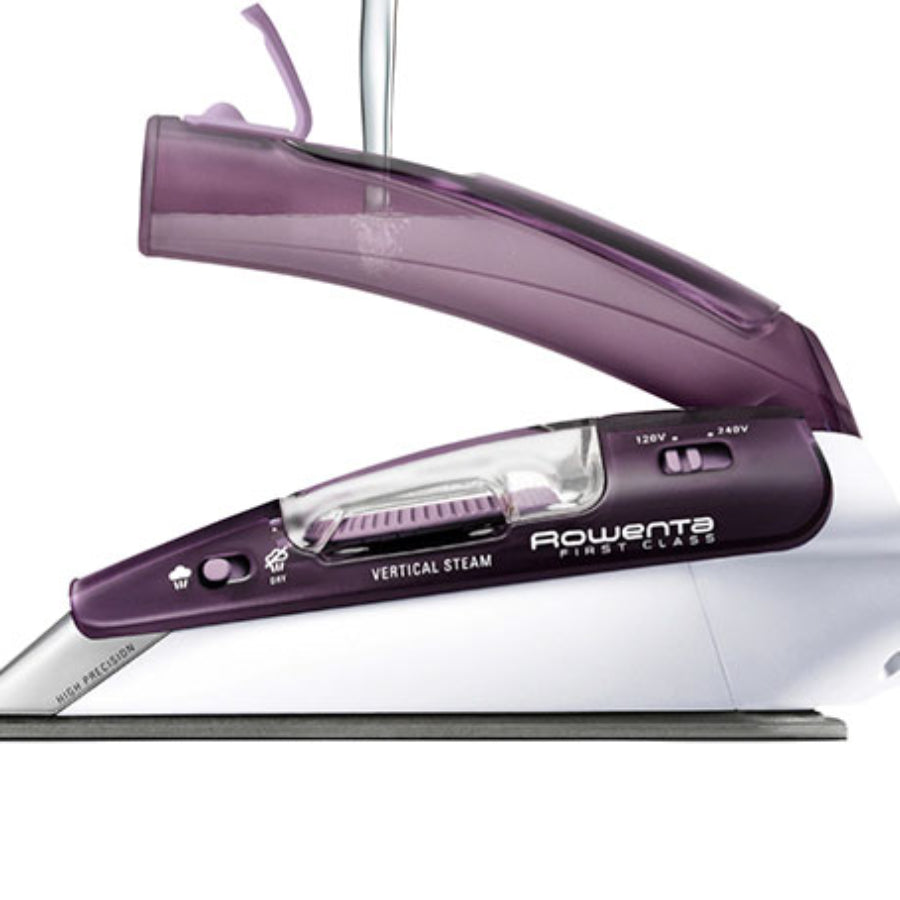 Rowenta Pro DA1560U2 Soleplate Compact Steam Travel Iron - Purple