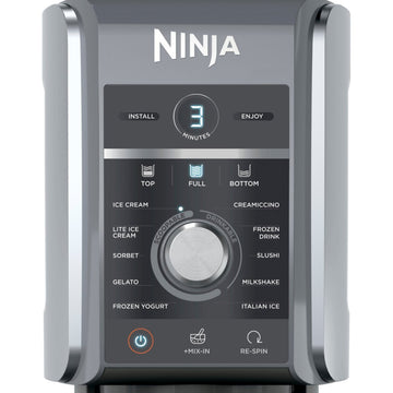 Máquina para hacer helados y postres helados Ninja CREAMi Deluxe 11 en 1 - Plateada