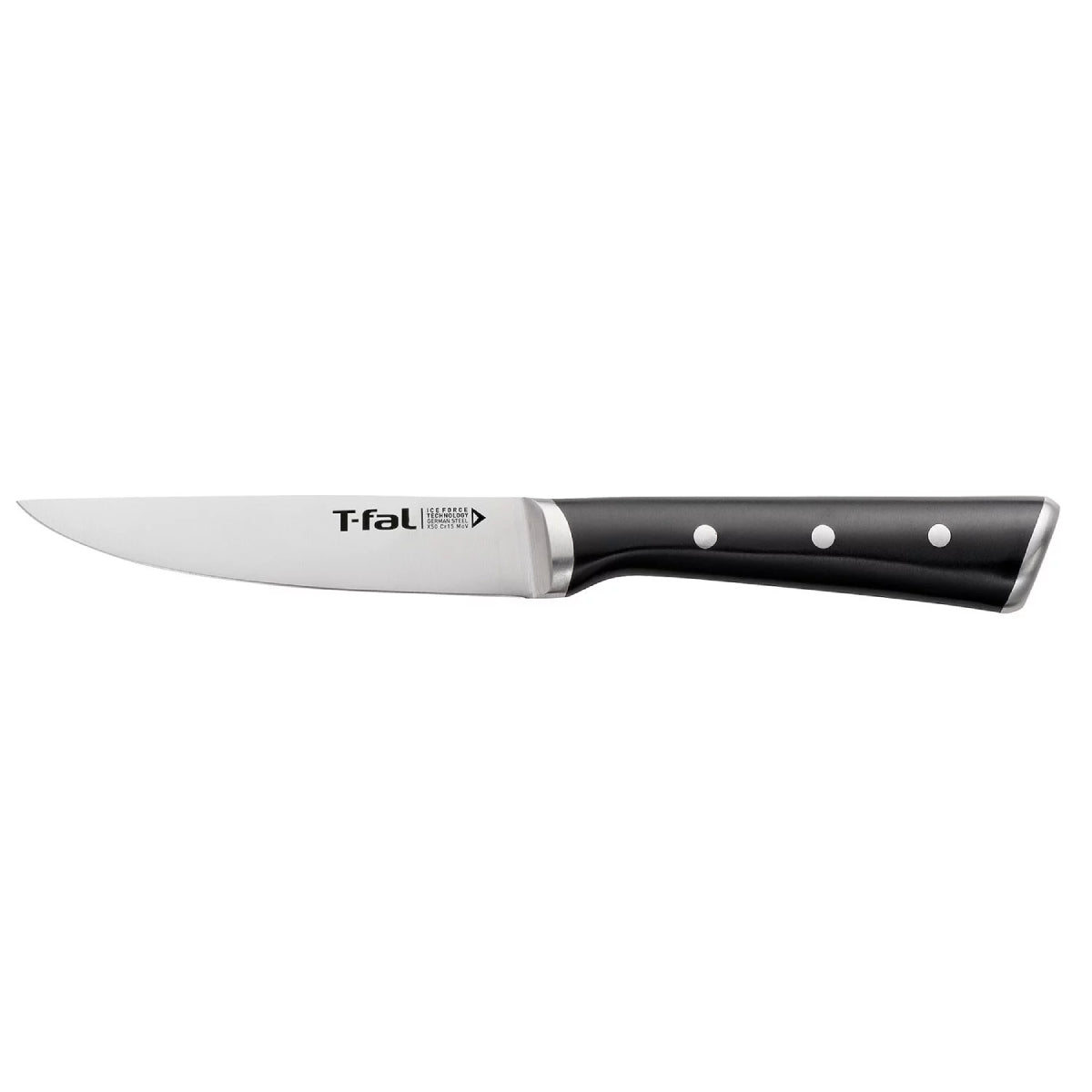 T-fal K282S364 Ice Force Knives Set (3-Piece) - Stainless Steel/Black