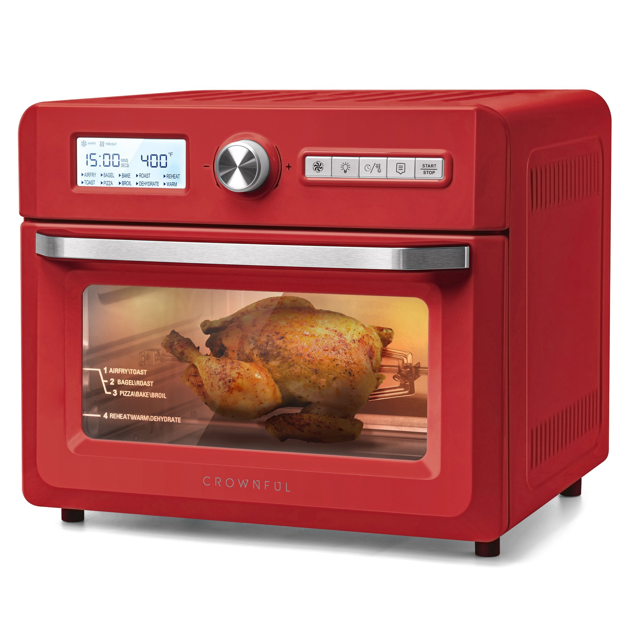 Fryer Toaster Oven Convection Roaster Crownful Air Fryer Oven