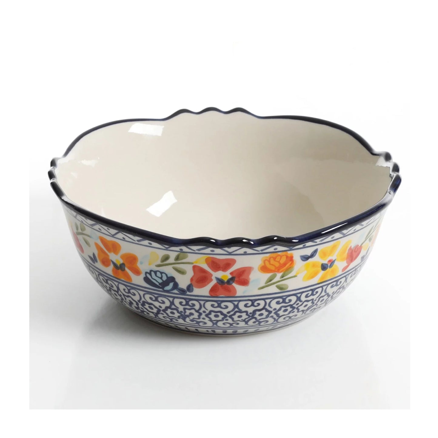 Gibson Luxembourg Stoneware Bowl (Set of 2)