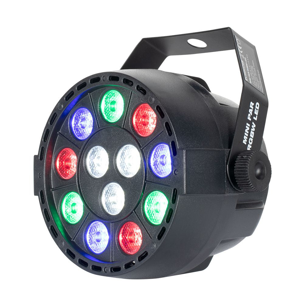 American DJ Eliminator Lighting Mini Par RGBW LED Light - Black