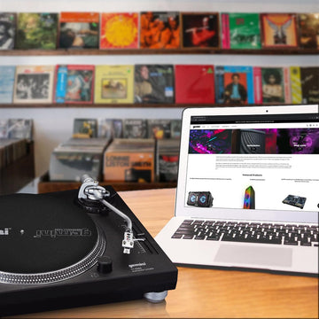 Gemini TT-5000 High Torque Direct-Drive Turntable with USB Recording - Black