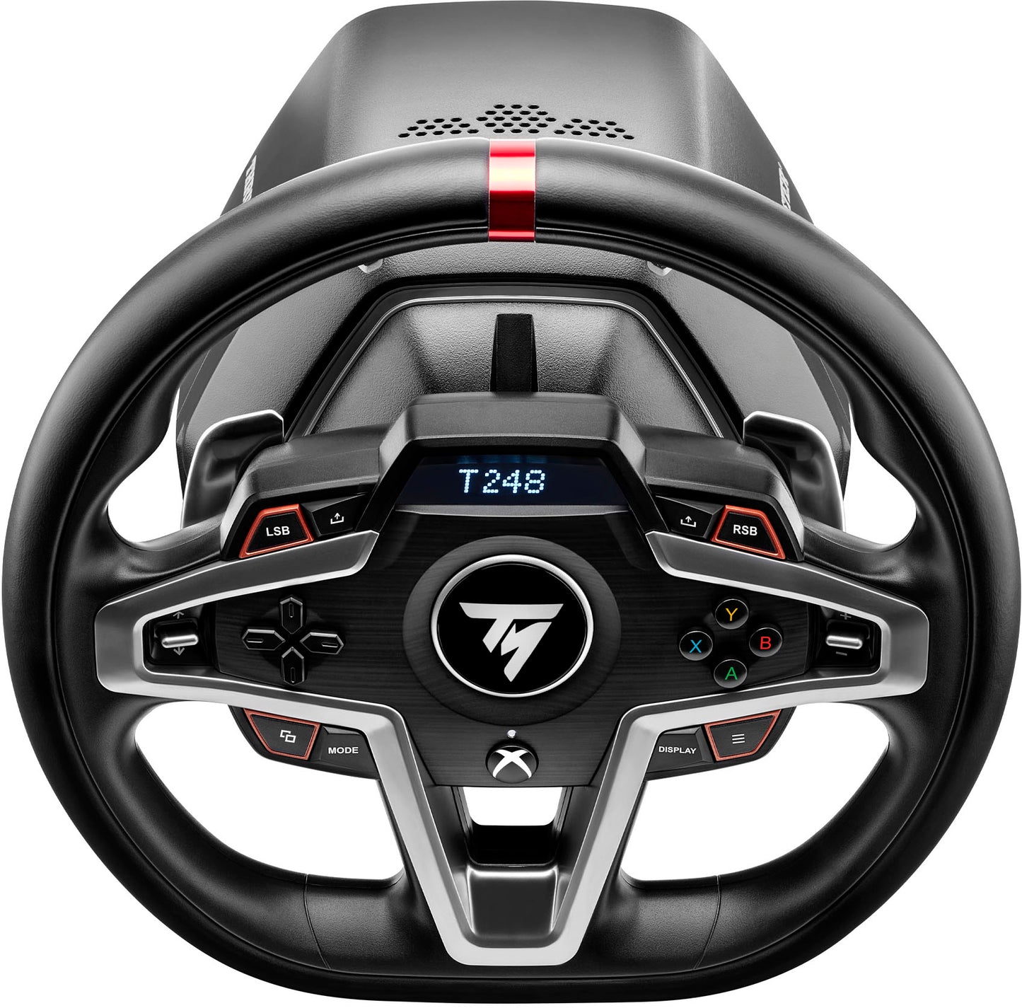 Volante de carreras y pedales magnéticos Thrustmaster T248 para Xbox Series X/S y PC (negro)