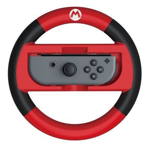 HORI Mario Kart 8 Deluxe Wheel for Nintendo Switch (Mario Edition) - Red/Black