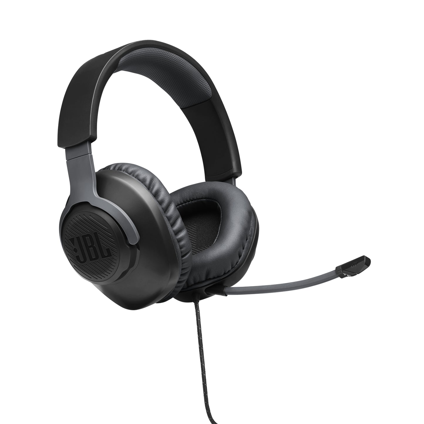 Auriculares con cable para juegos supraaurales JBL Quantum 100X, color negro