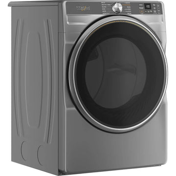 Whirlpool 7.4 cu.ft. Smart Front Load Gas Dryer - Silver