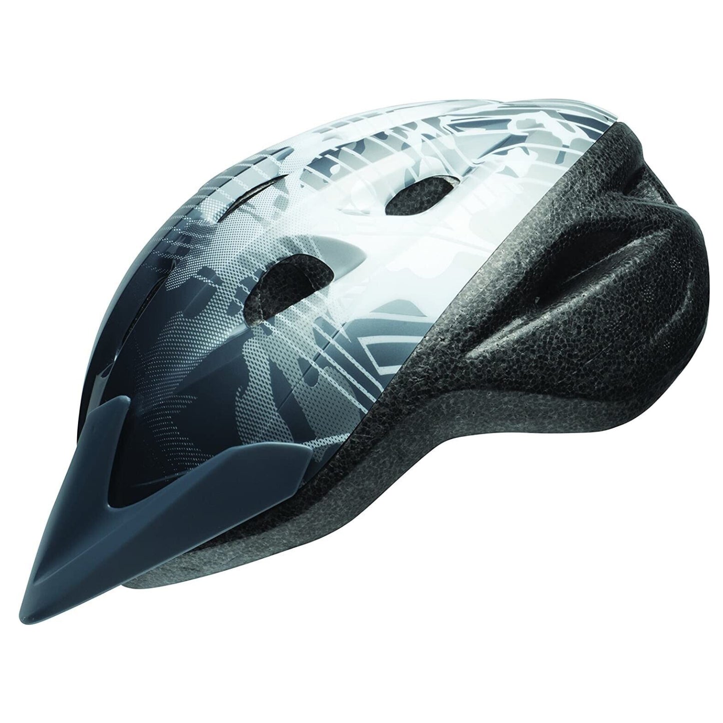 Casco de bicicleta para niños Bell Rally en ABS - Blanco titanio oscuro